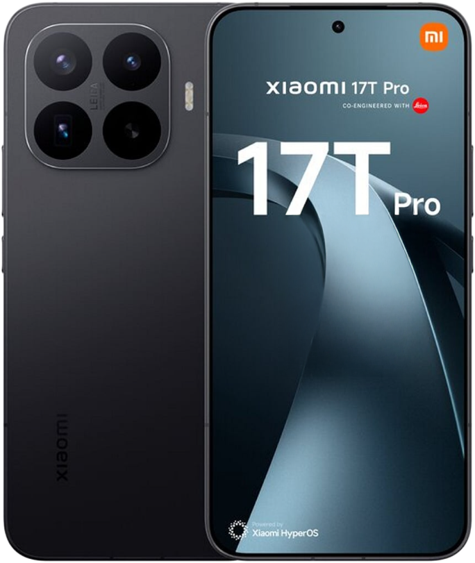 XIAOMI 17T PRO 12/512 GB DualSIM Fekete Kártyafüggetlen Okostelefon (MZB0NUEEU)