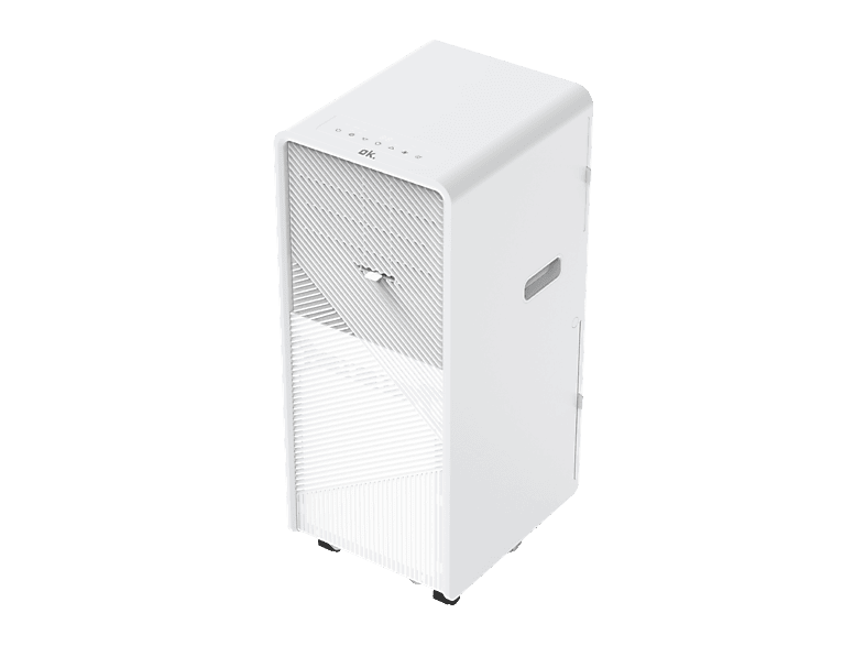 Aire acondicionado portátil - ok. OAC 9026 ES, 2236 fg/h, 25m², 55 dB(A), Deshumidificador, Ruedas, Blanco