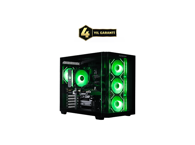 MONSTER Tulpar TD3 V1.8.2.3 Intel i5 14400F 16 GB 1TB RX7600