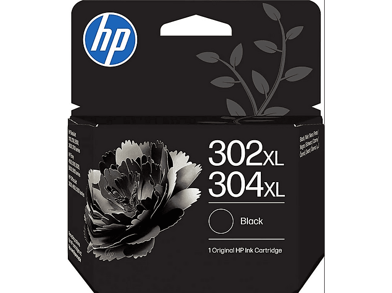 HP 302XL/304XL Schwarz, Original Druckerpatrone