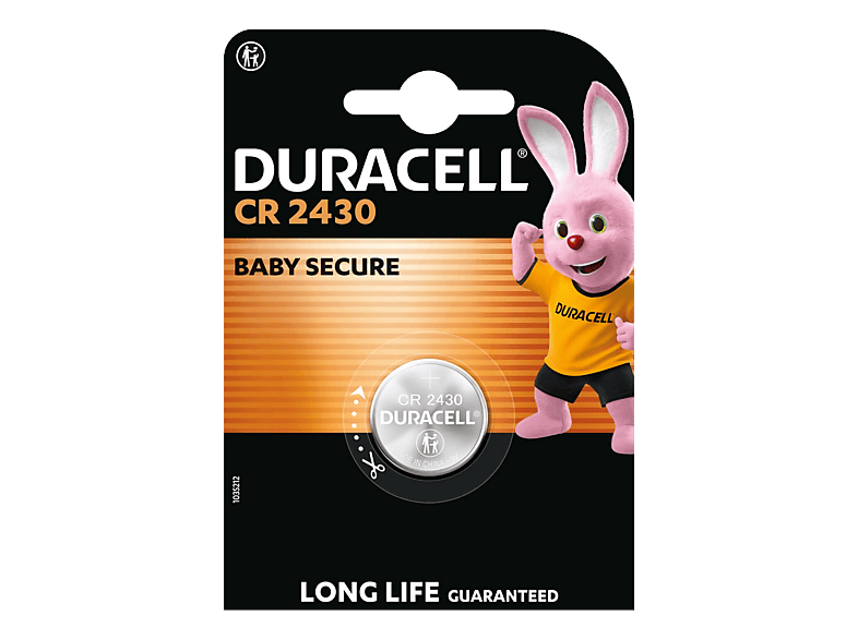 DURACELL CR2430 ELECTRONICS LITHIUM - Knopfzelle (Silber)