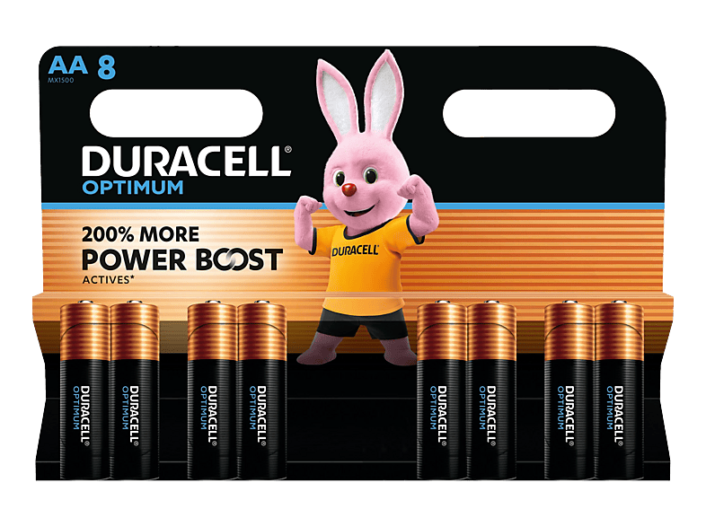 DURACELL Optimum - Batterie (Schwarz/Kupfer)
