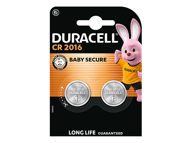 DURACELL CR2016 Lithium Batterie