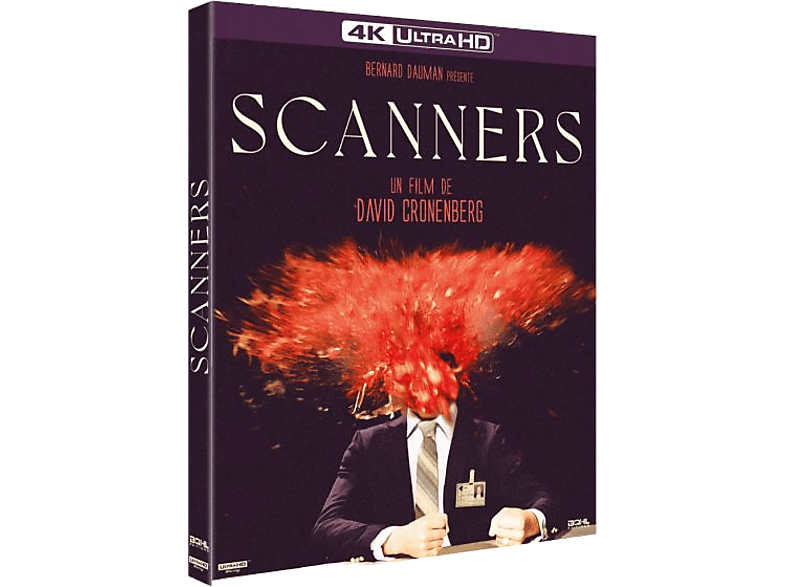 Scanners (1981) 4K Ultra HD Blu-ray