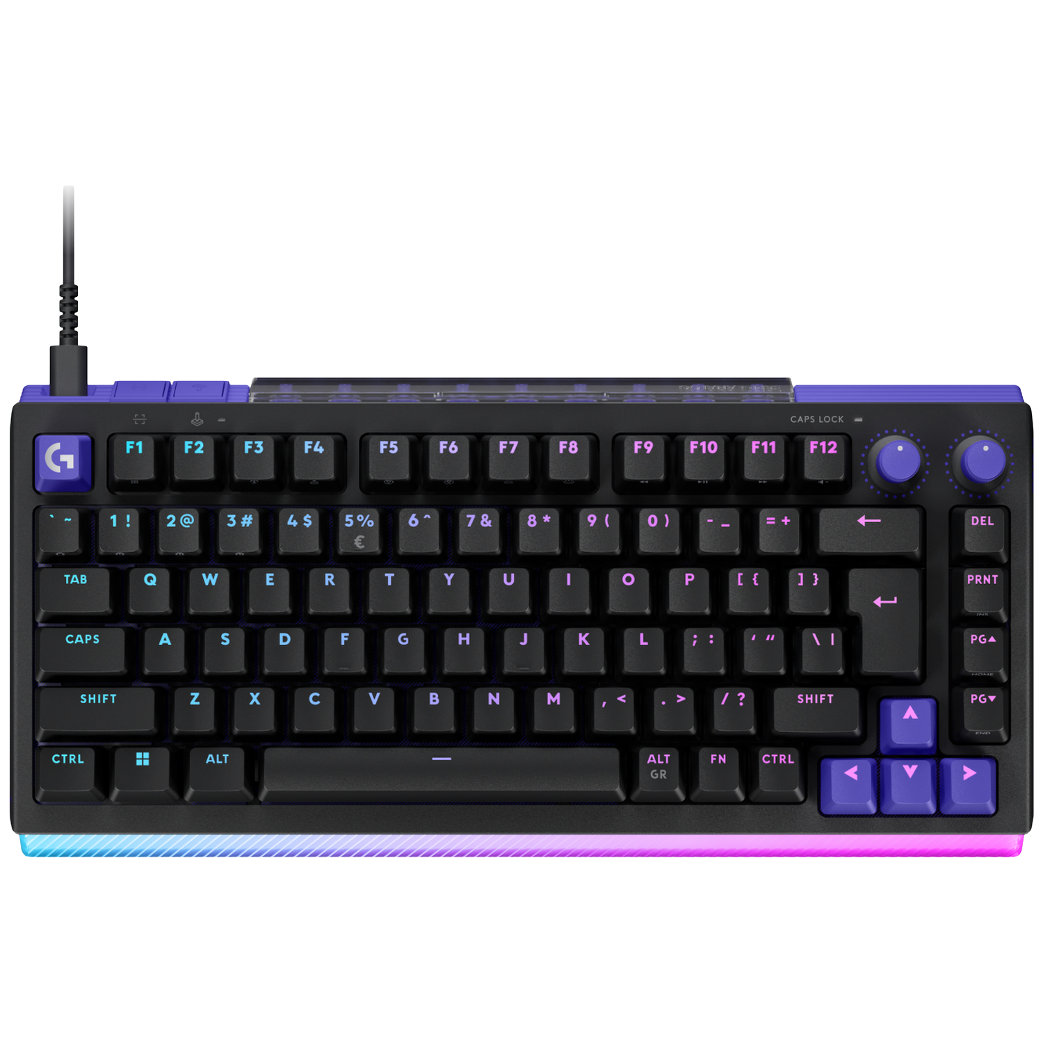Logitech G G512 X 75 Dual Swap Bedraad Gamingtoetsenbord Zwart