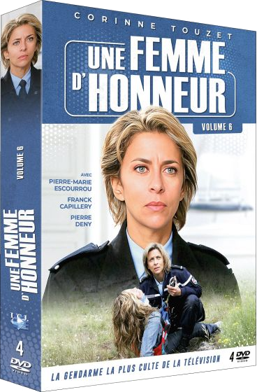 DVD-hoes "Une Femme d'Honneur", deel 6, met Corinne Touzet.