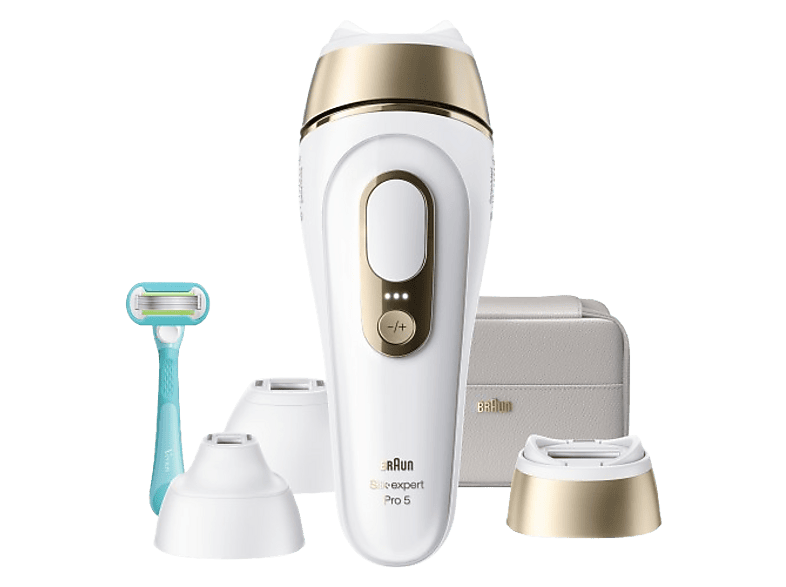 Depilator IPL BRAUN Silk-expert Pro 5 PL 5351 Biało-złoty