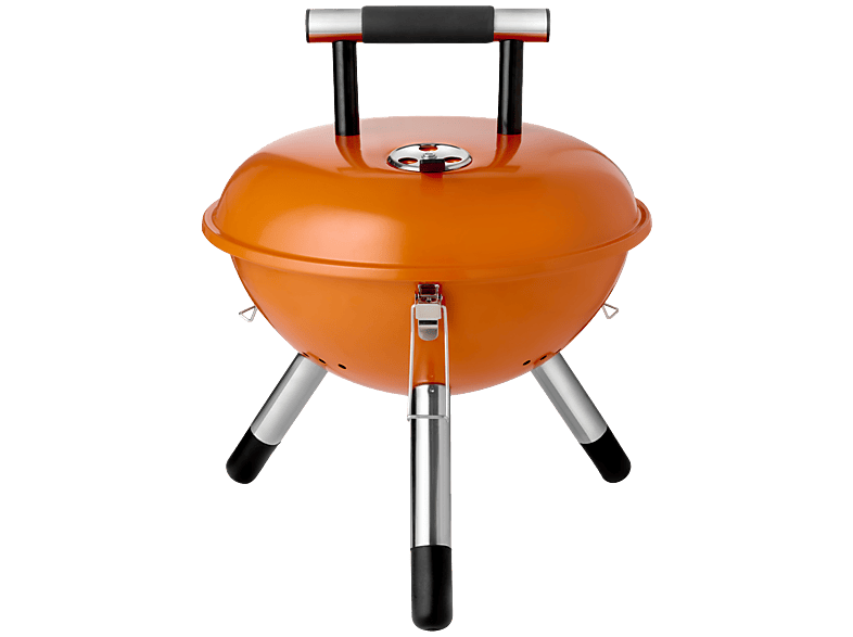 FRITEL A501 Charcoal & Electric BBQ 2 in 1 Elektrische barbecue Oranje