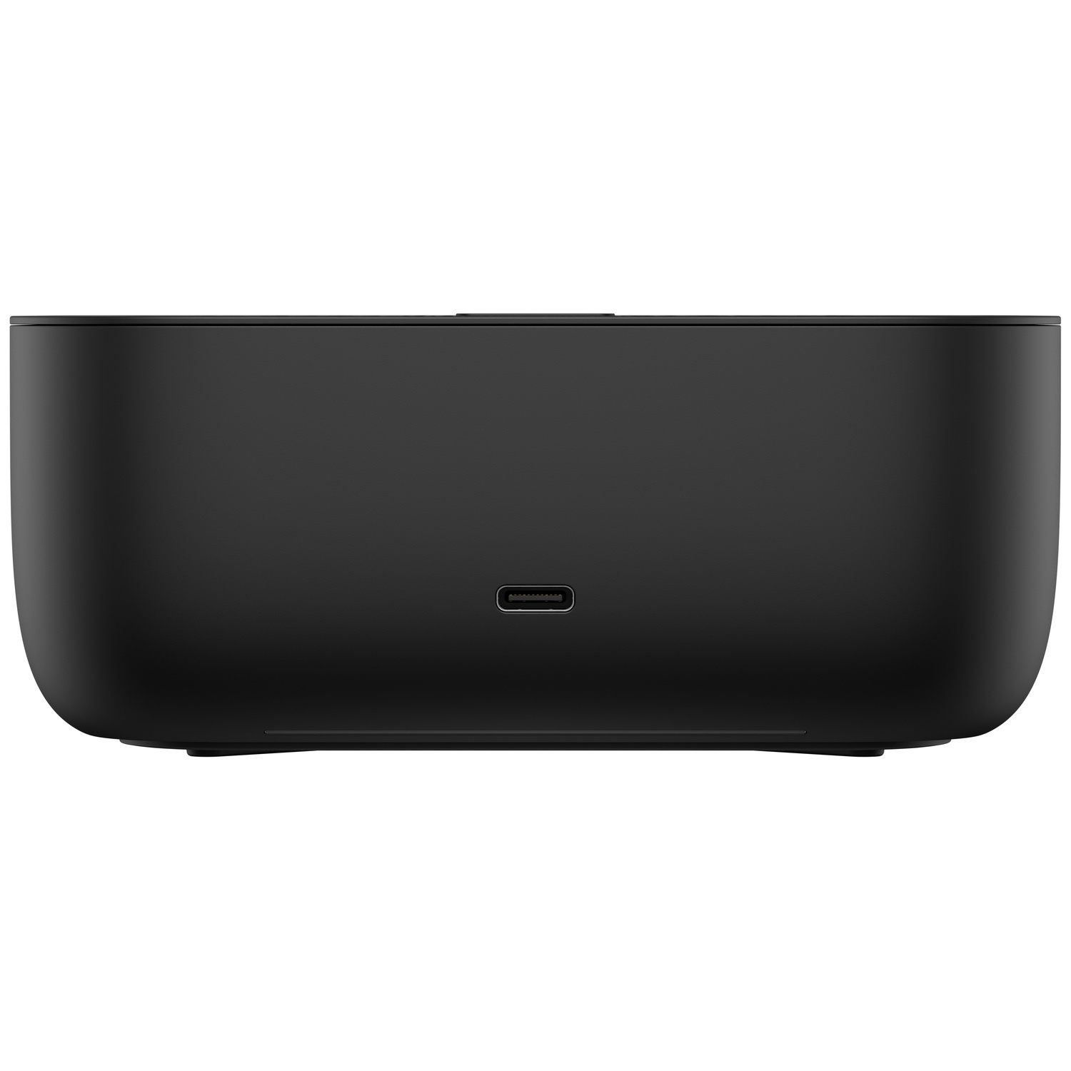 Black rectangular device with a USB-C port on the front.