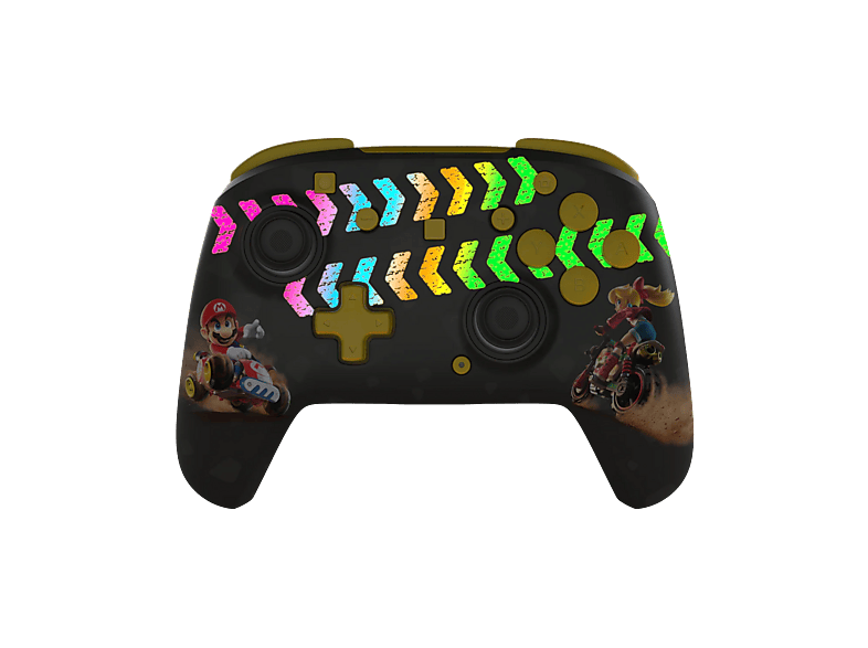 Mando Nintendo Switch 2 - Turtle Beach Rematch RGB, 4 modos de iluminación Thumbsticks TMR, Mario Kart World