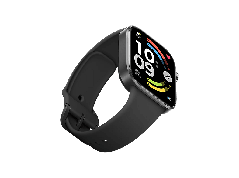 Reloj deportivo - Xiaomi Redmi Watch 6, 52.6 mm, 135 mm 205 pantalla AMOLED de 2.07", Hasta 24 días Autonomía, HyperOS, Negro obsidiana – imagen 2