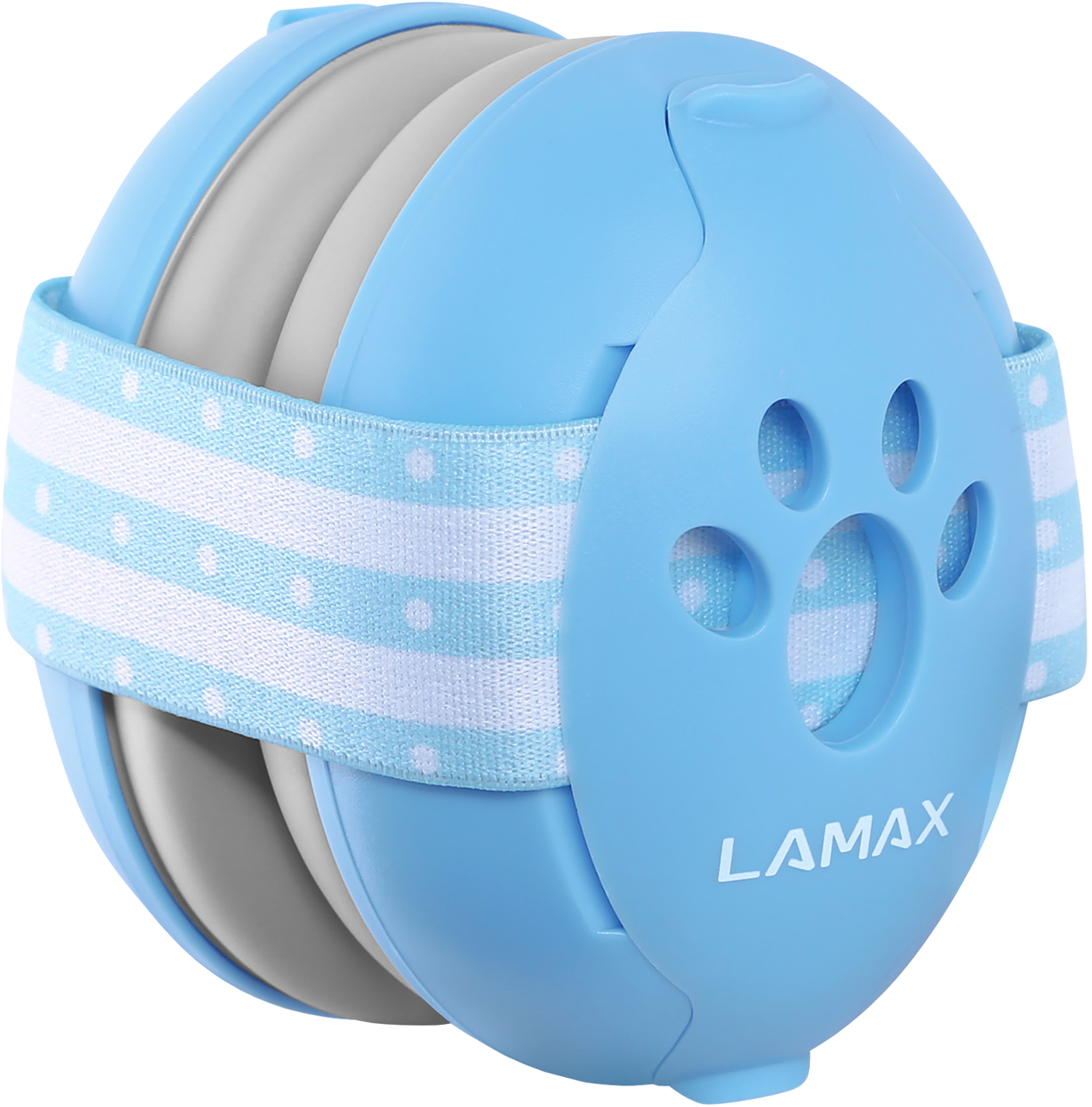 LAMAX BabyMuffs1 Blue Baba zajszűrő fülvédő, kék