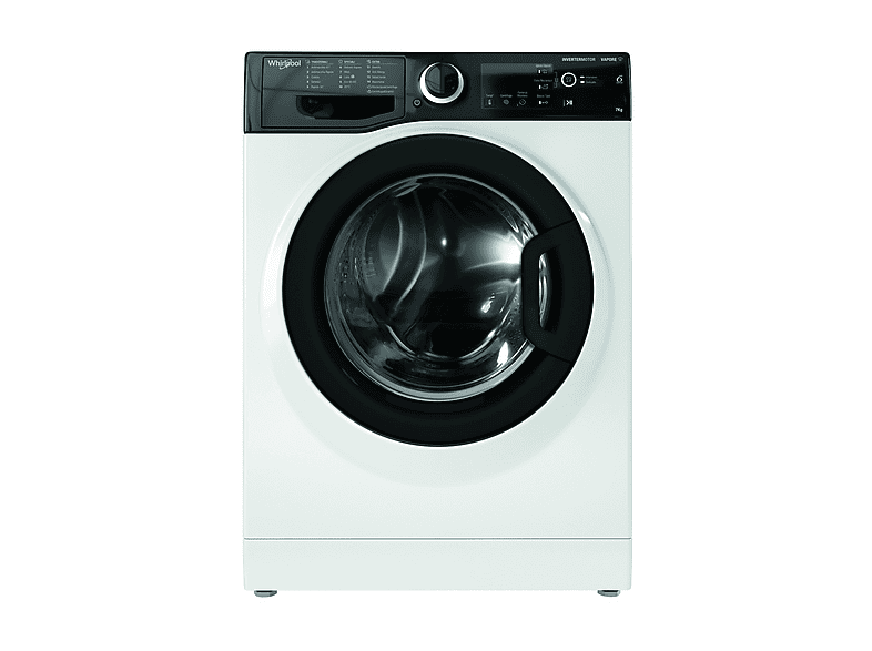 WHIRLPOOL WSB 726 K IT LAVATRICE, Caricamento frontale, 7 kg, 14 programmi, Profondità 43,5 cm, Giri 1200 rpm, Bianco, livello rumorosità centrifuga 78 dB(A), Classe A