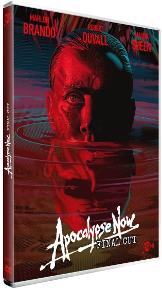 Couverture DVD : un homme dans l'eau jusqu'au cou, éclairé en rouge.