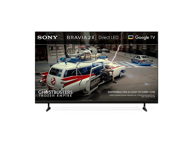 SONY 50 BRAVIA 2 II TV LED, SMART TV, '', Processore 4K X1, Nero, Classe E