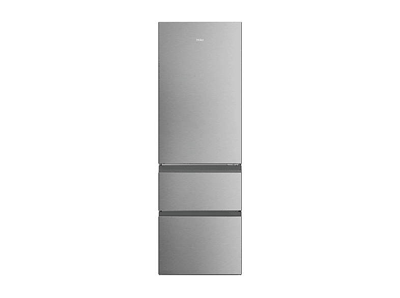 HAIER HTR3618CNMG FRIGORIFERO COMBINATO, A 185 cm, 4 ripiani, Rumorosità 35 dB(A), Silver, Classe C