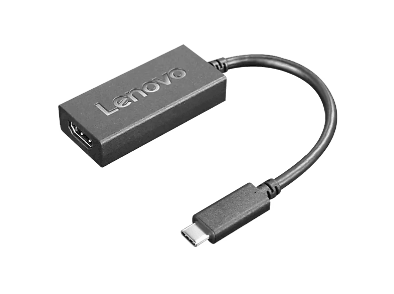 Adaptador USB-C a HDMI - Lenovo to 2.0b Profesional, Negro