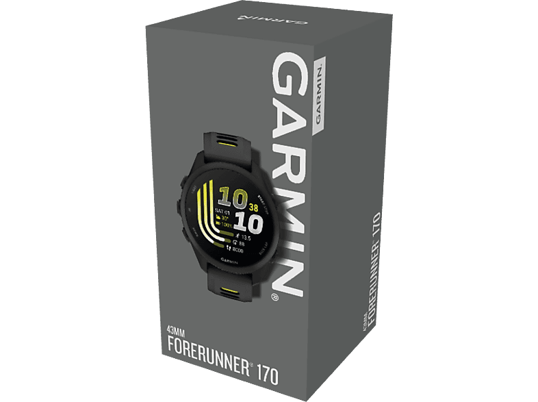 GARMIN Forerunner® 170 Smartwatch Silikon, 126 | 203 mm, Schwarz