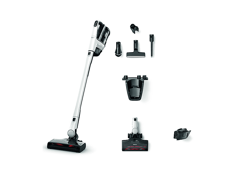 SCOPA ELETTRICA MIELE Triflex HX3, Potenza Max 250 W, Autonomia fino a 70 min, Contenitore polvere 0,3 l, Bianco brillante
