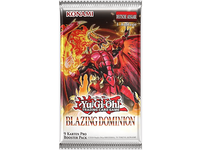 Yu-Gi-Oh! Blazing Dominion - Booster 1. Auflage - deutsch Sammelkarten