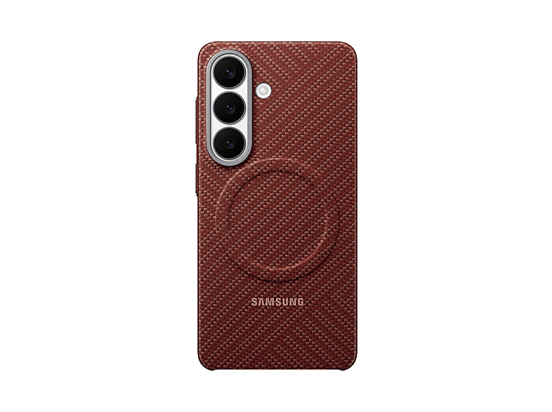 SAMSUNG Carbon Magnet Case COVER MAGSAFE per Samsung Galaxy S26, Rosso