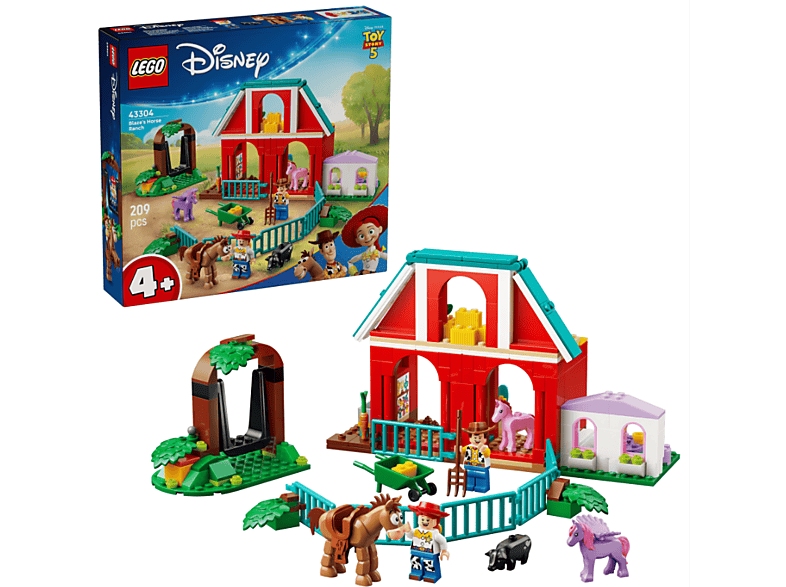 Lego Disney Pixar 43304 Blazes Pferderanch Bausatz