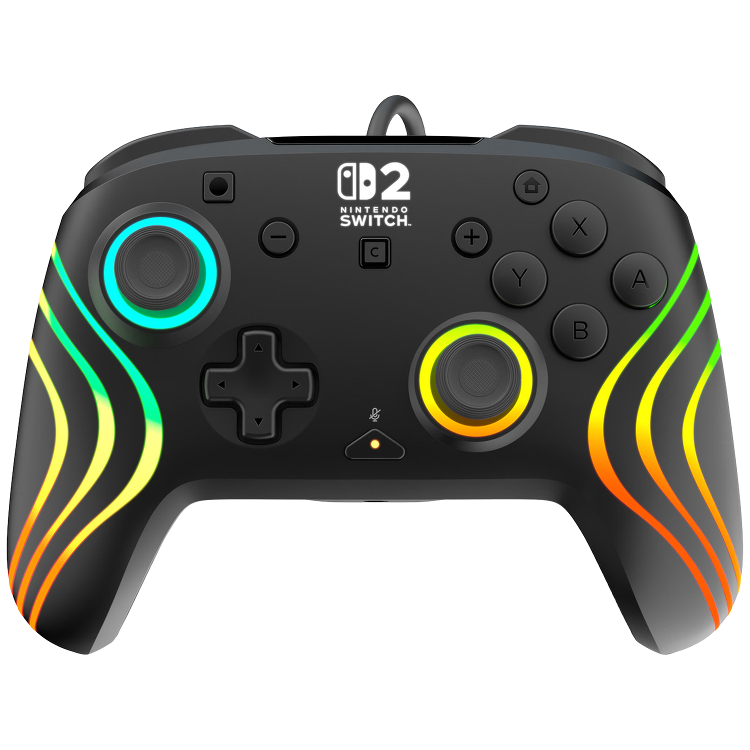 Turtle Beach Afterglow Wave Wired - Black Controller Nintendo Switch 2 Zwart
