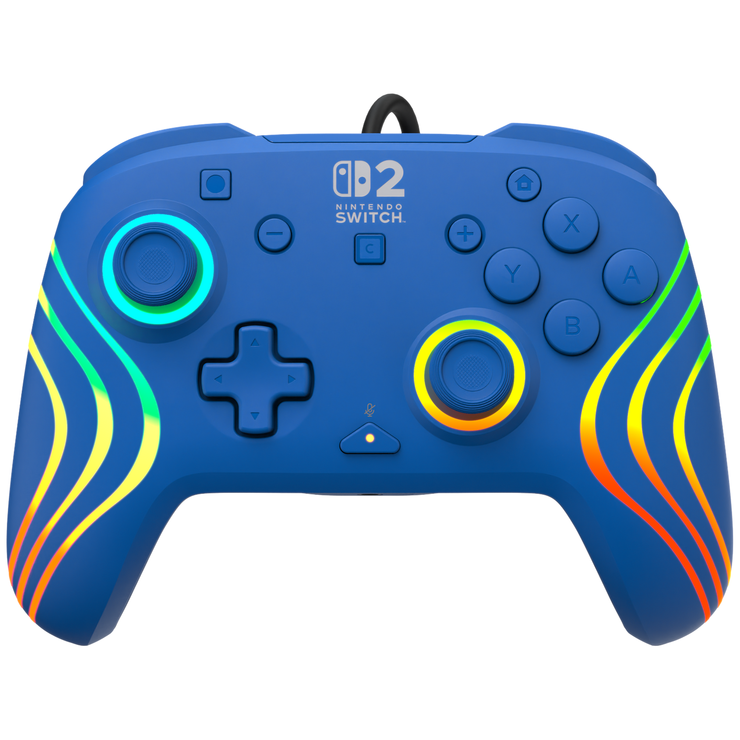 Turtle Beach Afterglow Wave Wired - Blue Controller Nintendo Switch 2 Blauw