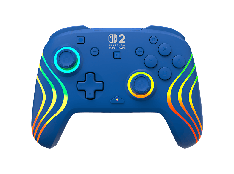 Turtle Beach Afterglow Wave Wireless - Blue Controller Nintendo Switch 2 Switch Lite Oled Blauw