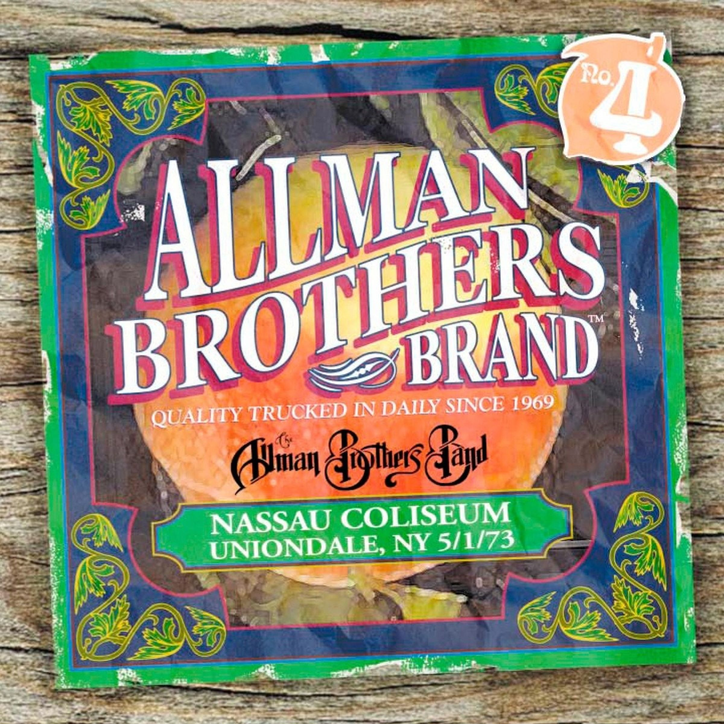 The Allman Brothers Band - Nassau Coliseum Uniondale, NY 5/1/73 (CD)