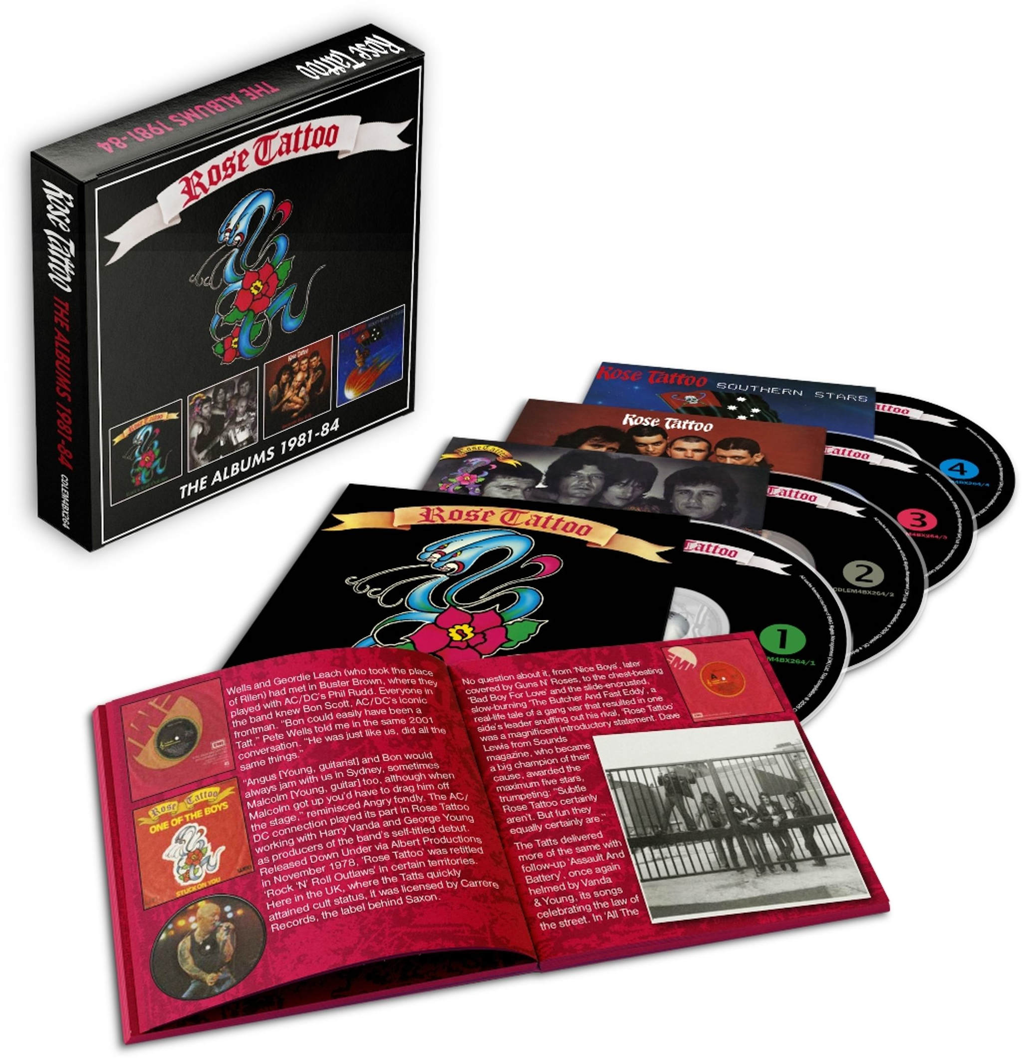 Rose Tattoo - The Albums 1981-84 (CD)