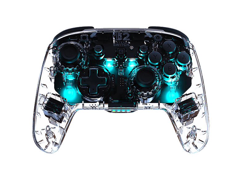 Turtle Beach Afterglow Wireless - Clear Controller Nintendo Switch 2 Switch Lite Oled Doorzichtig