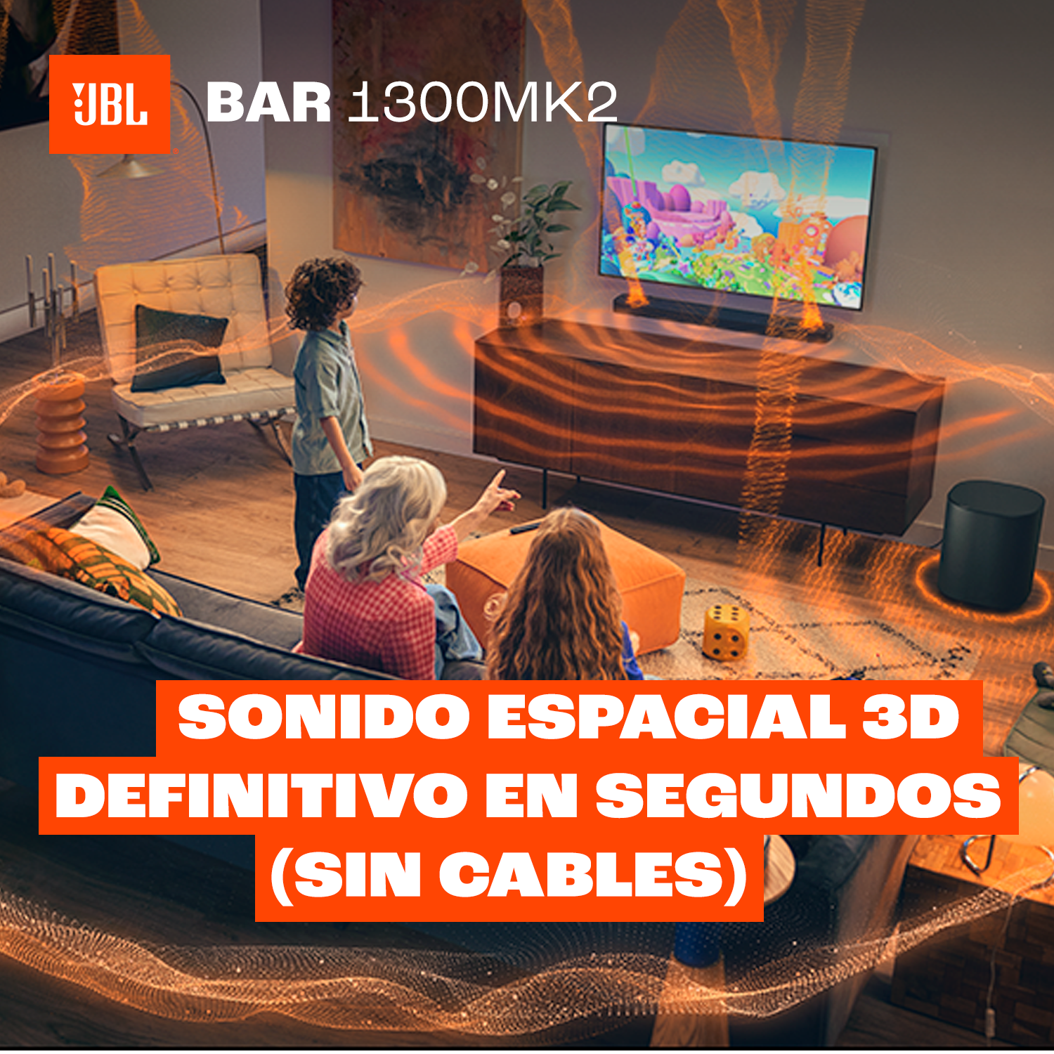 Sonido espacial 3D definitivo en segundos (sin cables)