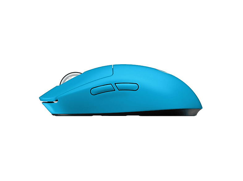 Ratón gaming - Logitech G Pro X Superlight 2, Lightspeed, Inalámbrico-USB, 44.0000 ppp, PC, Botones personalizables, Interruptores híbridos, Cyan