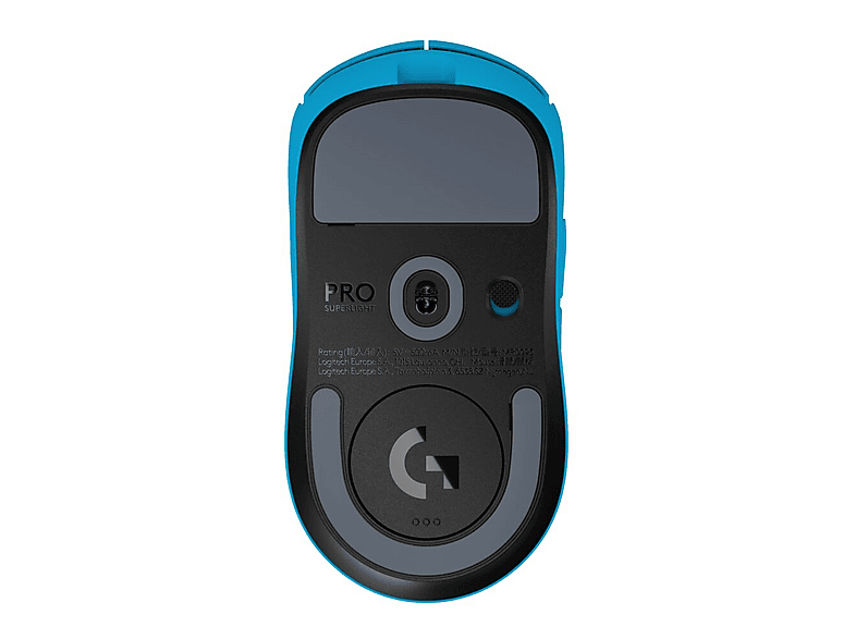 Ratón gaming - Logitech G Pro X Superlight 2, Lightspeed, Inalámbrico-USB, 44.0000 ppp, PC, Botones personalizables, Interruptores híbridos, Cyan – imagen 2