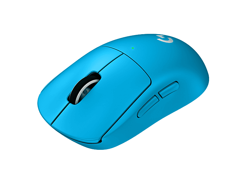 Ratón gaming - Logitech G Pro X Superlight 2, Lightspeed, Inalámbrico-USB, 44.0000 ppp, PC, Botones personalizables, Interruptores híbridos, Cyan