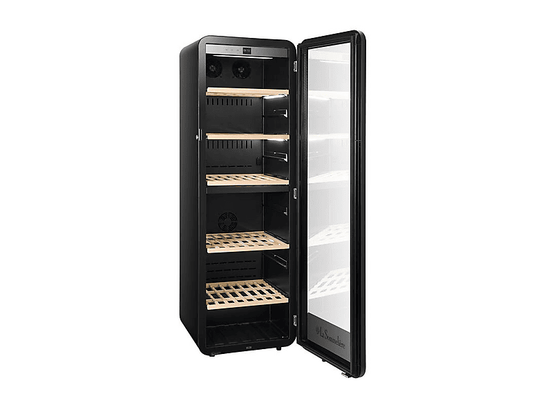 La Sommelière APOGEE190DZN Weinlagerschrank (326 l, 122 kWh, EEK: F, Edelstahl, Anzahl Flaschen: 181) — Foto 2 von 2