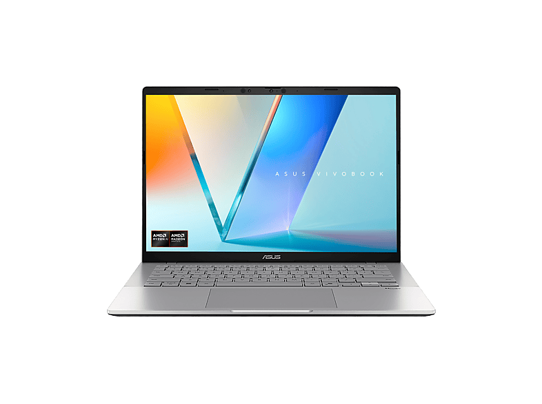 Portátil - ASUS Vivobook S14 OLED M3407GA-SF013W Copilot+ PC, 14 ", AMD Ryzen™ AI 7 445 50 TOPS, 16GB RAM, 512GB SSD, W11 Home, Sin cargador