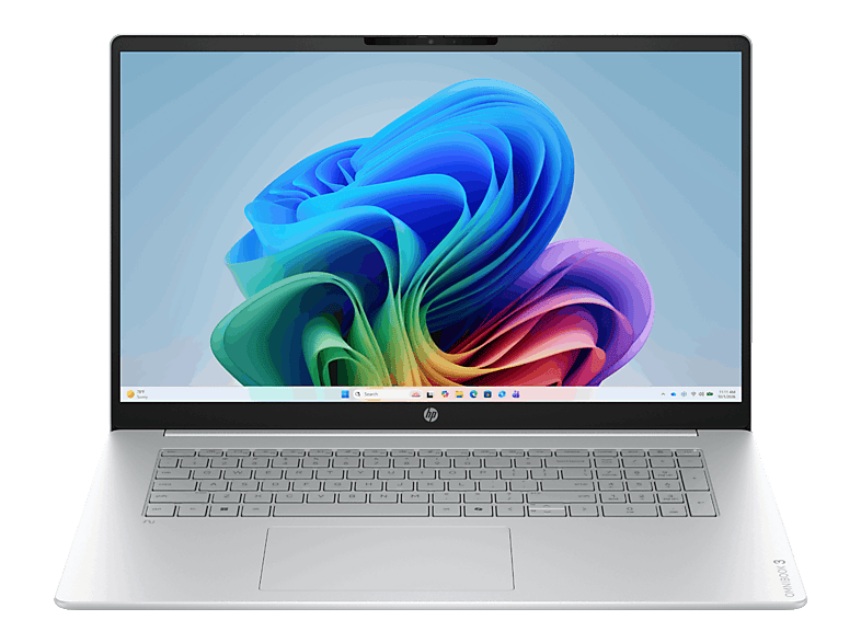 Portátil - HP OmniBook 3 Laptop Next Gen AI 17-df0002ns Copilot+PC, 17.3" FHD, Intel® Core™ Ultra 7 355 49 TOPS, 24GB RAM, 1TB SSD, W11H, Sin cargador