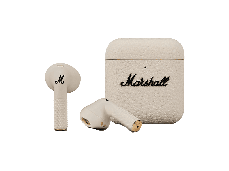 Auriculares True Wireless - Marshall Minor IV, 7 h Autonomía, Control Táctil, Bluetooth LE Audio, IPX4, Crema