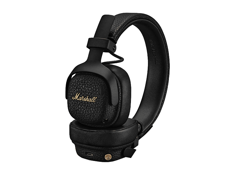 Auriculares inalámbricos - Marshall MILTON A.N.C, 80h Autonomía sin ANC, Plegable, Negro