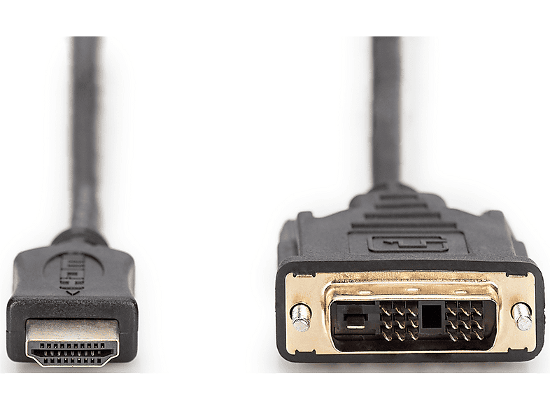 DIGITUS HDMI-Adapterkabel, 3m, Schwarz; HDMI Kabel — Foto 3 von 3