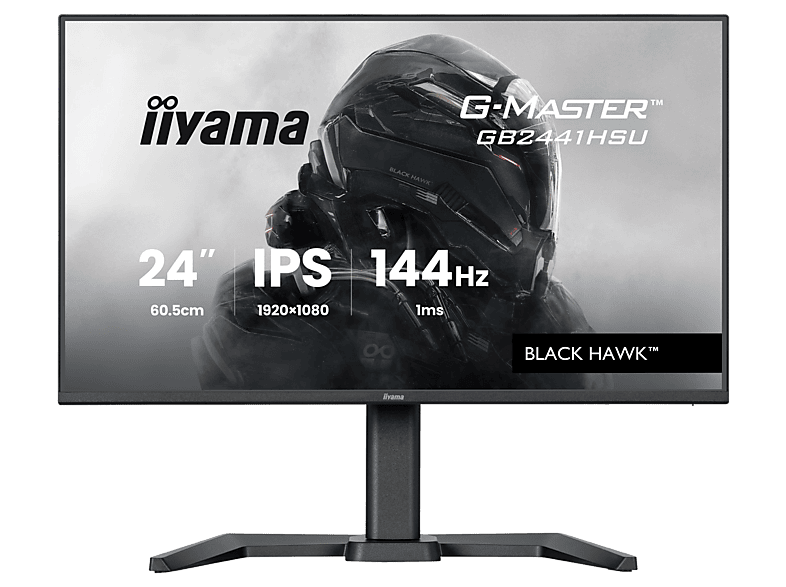 Monitor IIYAMA G-Master GB2441HSU-B1 Black Hawk 23.8 FHD IPS 1ms 144Hz FreeSync Flicker free Czarny