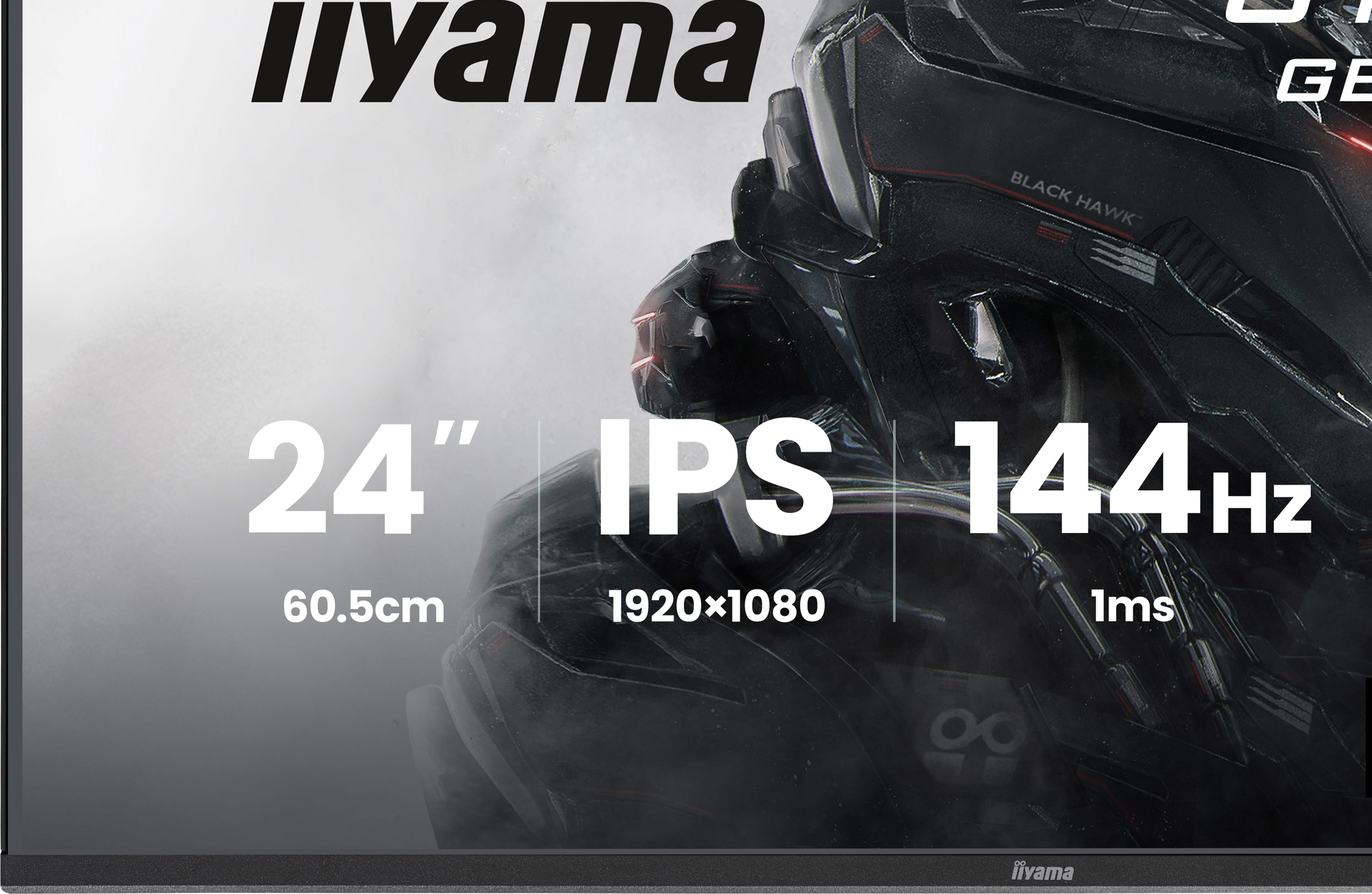 Monitor IPS 24 cale 144Hz 1ms 1920x1080.
