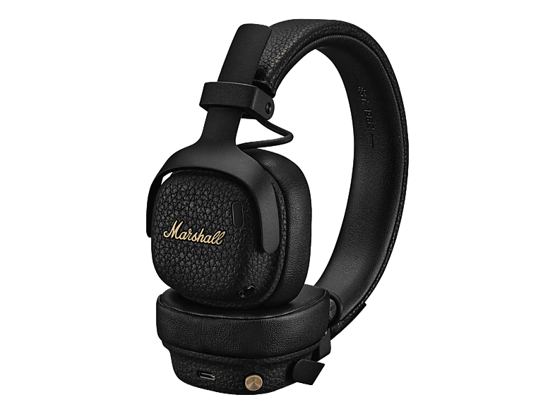 MARSHALL Milton A.N.C., On-ear Bluetooth-Kopfhörer Bluetooth Black & Brass