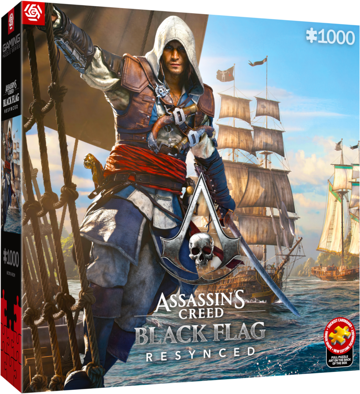 Gaming Puzzle Series: Assassin's Creed Black Flag Resynced 1000 db-os puzzle