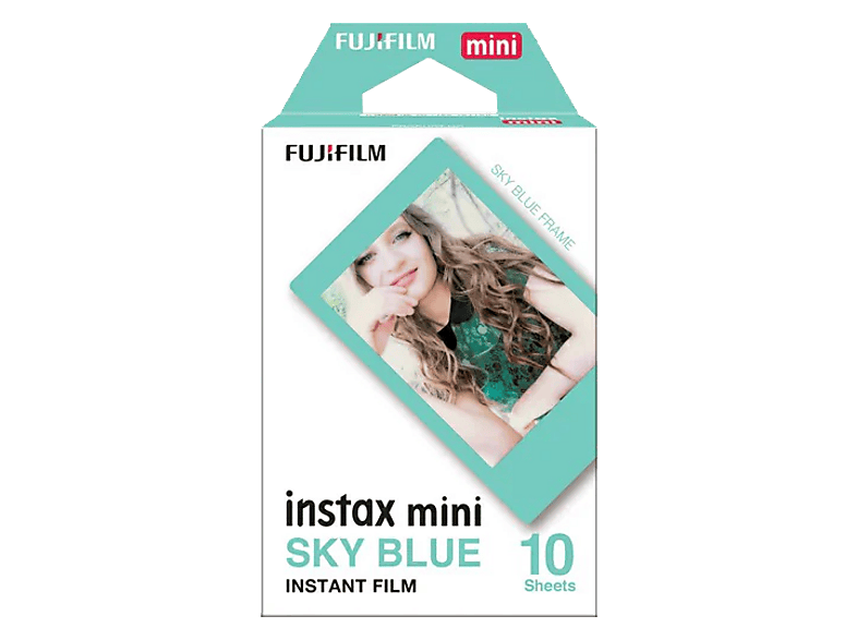 Fujifilm Instax Mini niebieska ramka 10 szt.
