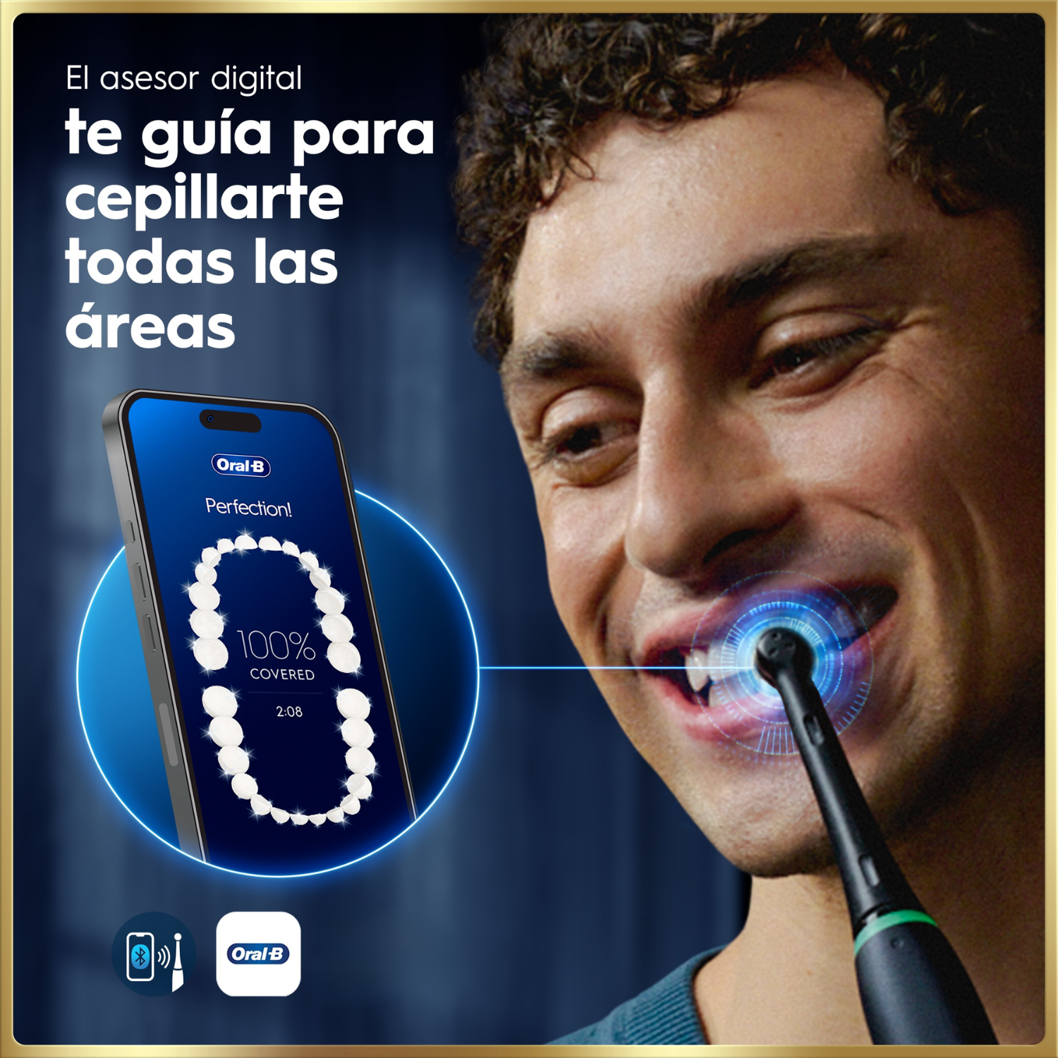 El asesor digital te guía para cepillarte en todas las áreas