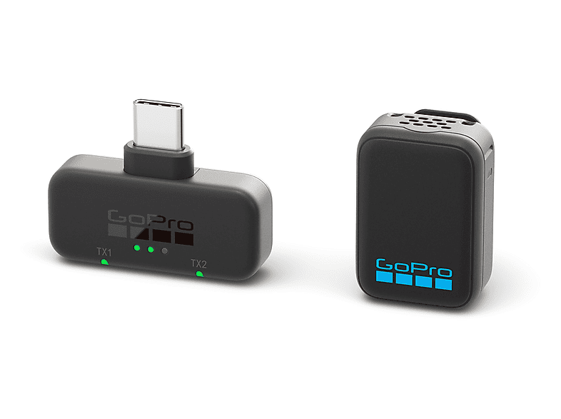 Bezprzewodowy zestaw mikrofonowy GOPRO Wireless Mic USB-C Kit Czarny