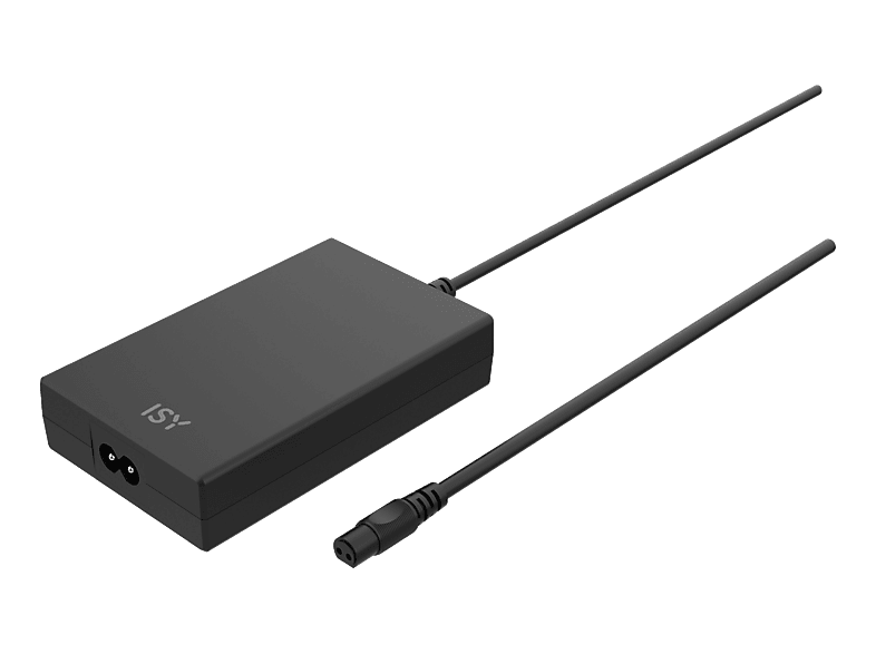 ISY IAC-1090 GAN Universeller Notebook-Netzadapter Acer, ASUS, Compaq, Dell, Dynabook, Fujitsu, Gateway, HP, IBM, Lenovo, Medion, MSI, NEC, Packard Bell, Samsung, Sharp, Toshiba, 19 V 90 W, Schwarz